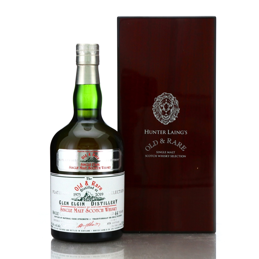 Glen Elgin 1975 Hunter Laing 44 Year Old / Old and Rare