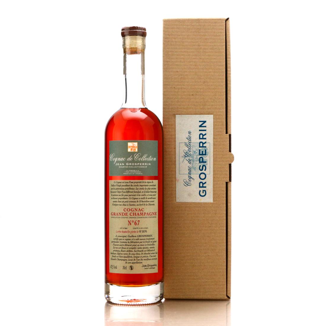 Jean Grosperrin No67 Grande Champagne Cognac Lot No643