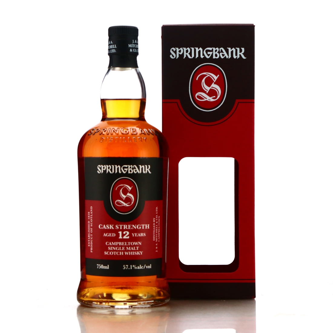 Springbank 12 Year Old Cask Strength 75cl 2019 / 57.1% - US Import