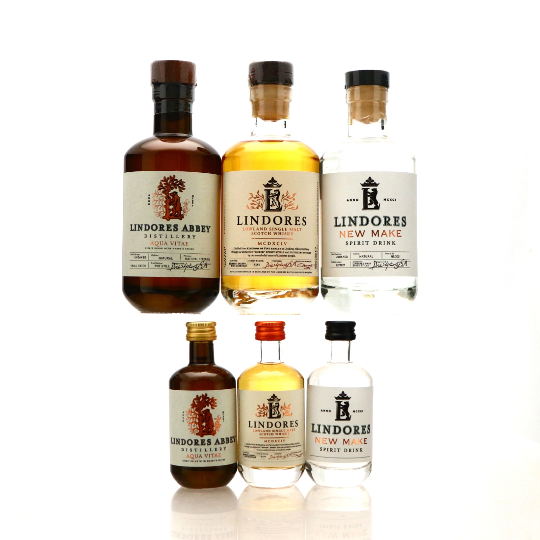 Lindores 3 x 20cl / includes Miniatures