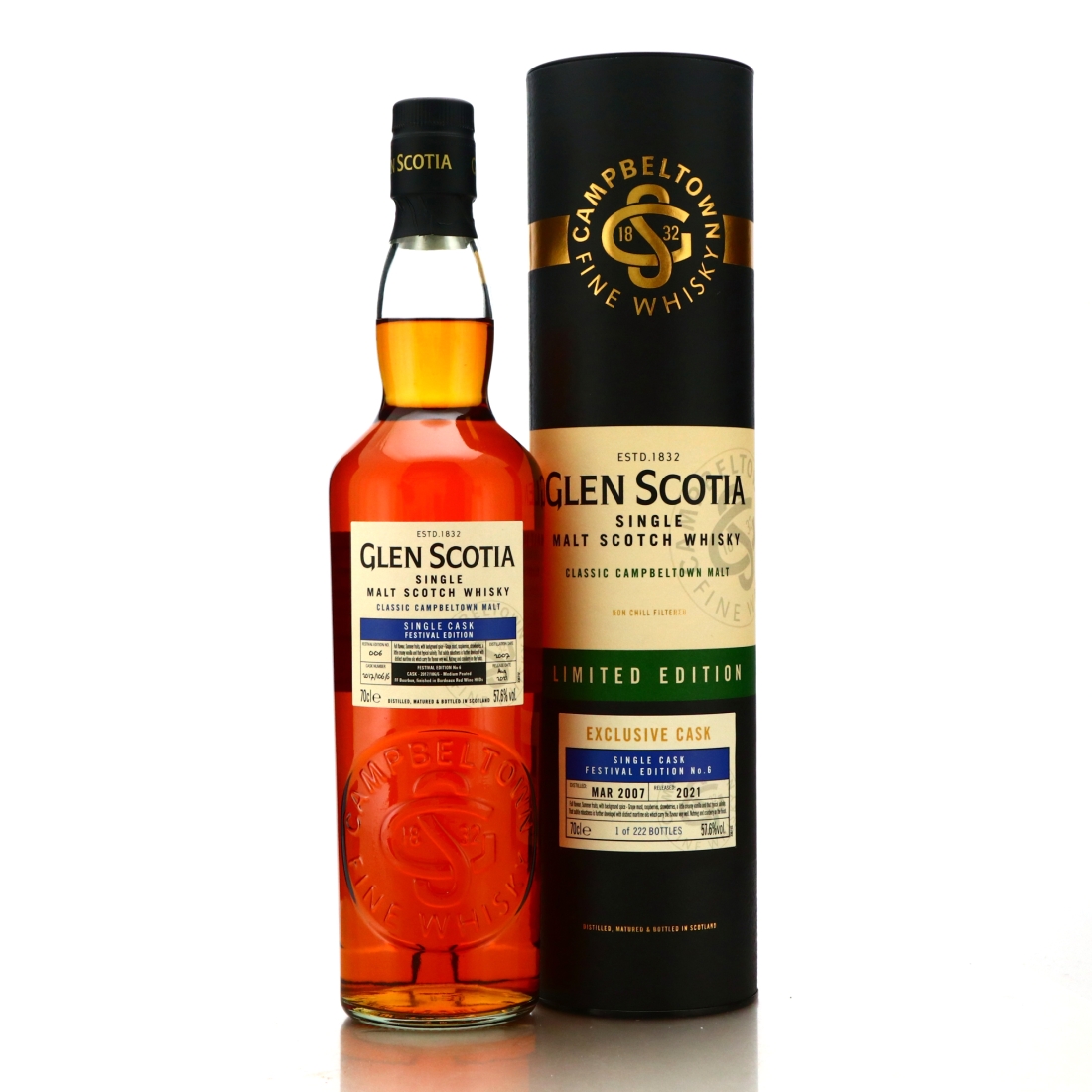 Glen Scotia 2007 Single Cask #006 / Festival Edition