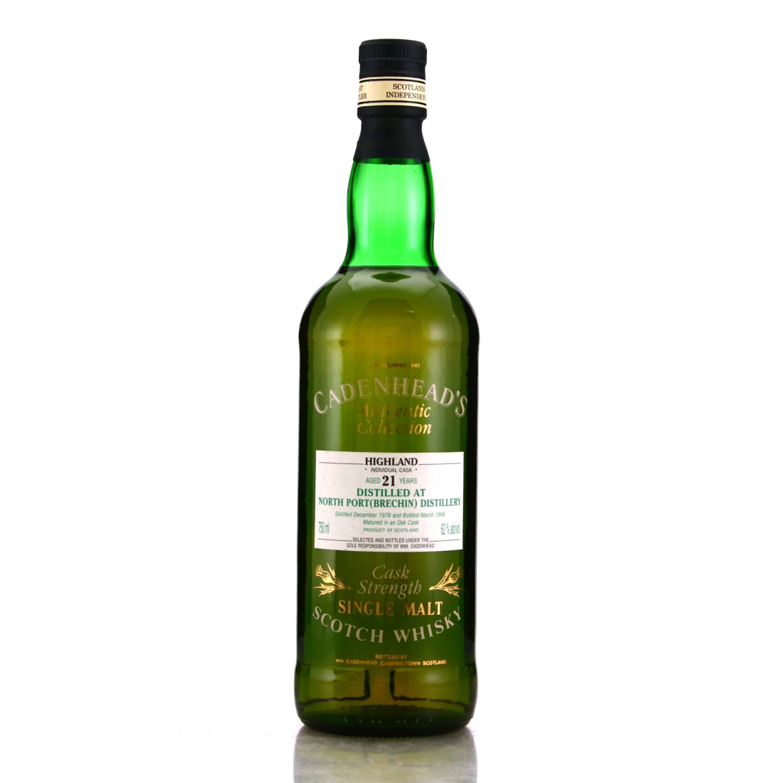 North Port 1976 Cadenhead's 21 Year Old 75cl / US Import