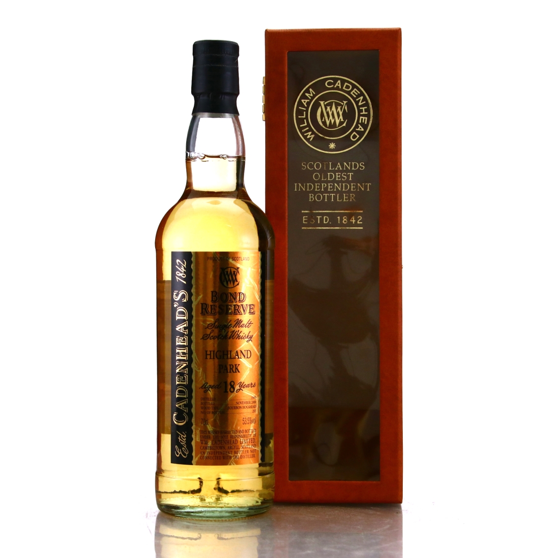 Highland Park 1990 Cadenhead's 18 Year Old Bond Reserve