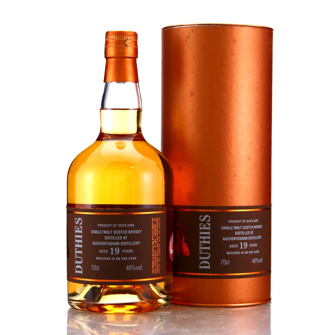 Auchentoshan 19 Year Old Duthies