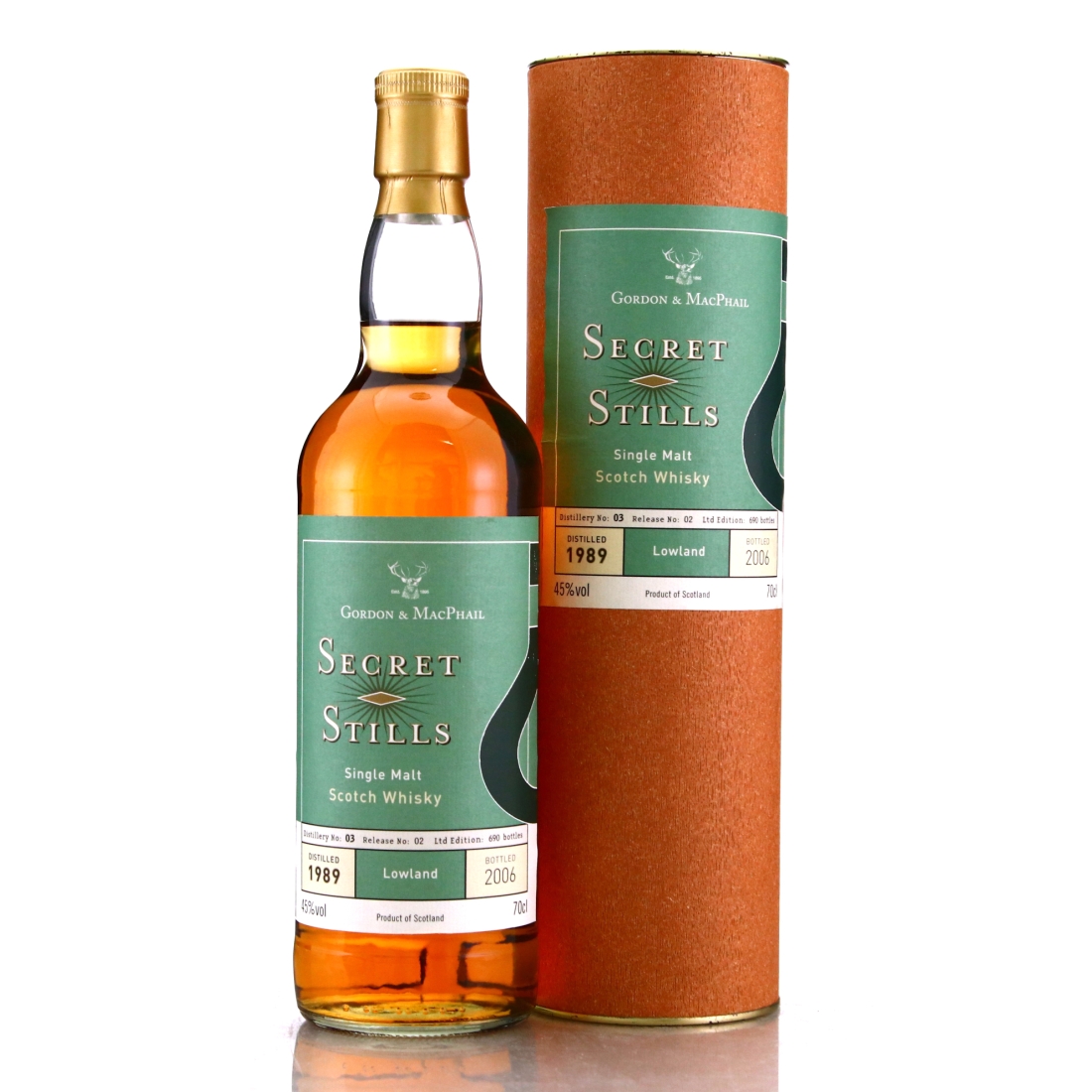 Auchentoshan 1989 Gordon and MacPhail Secret Stills 3.2