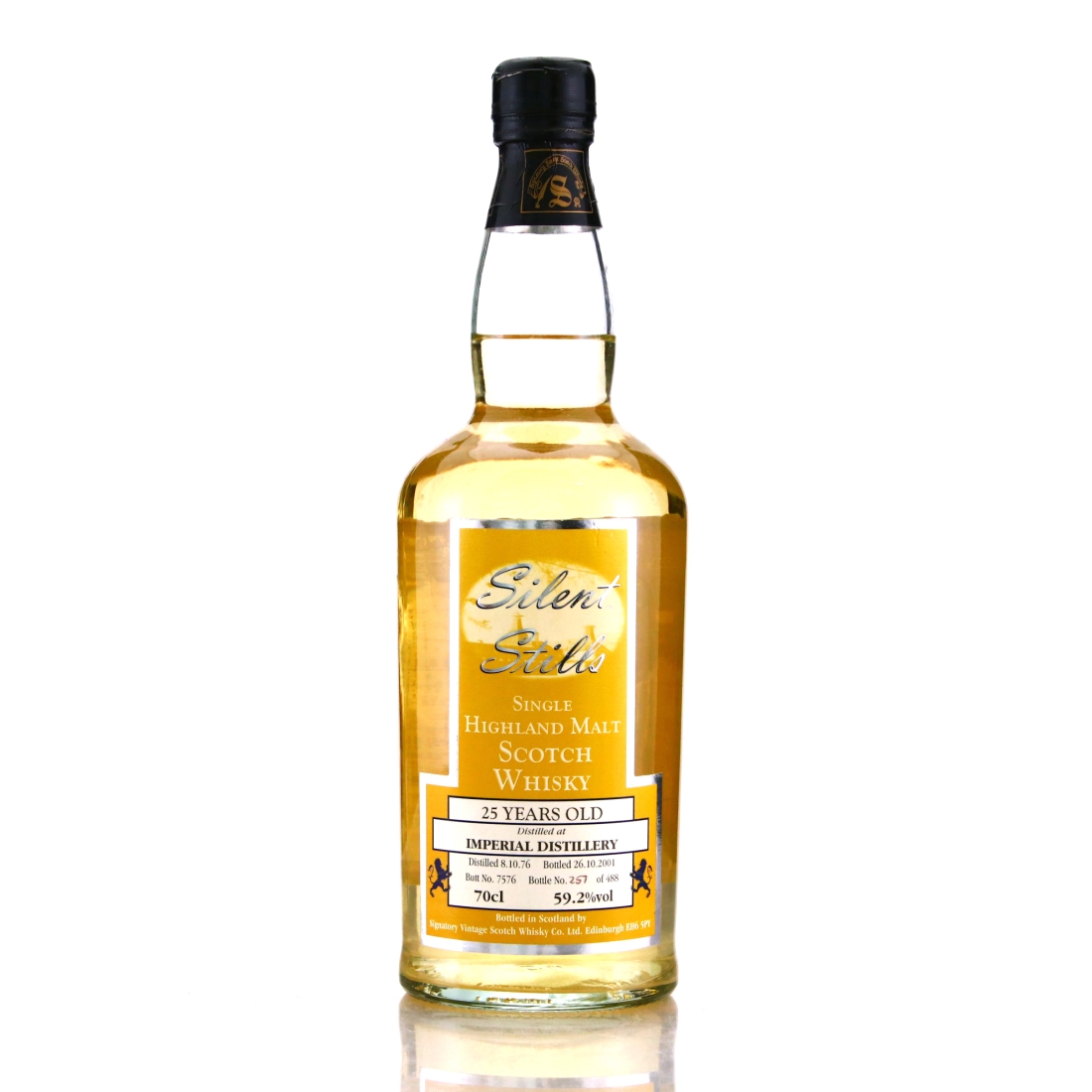 Imperial 1976 Signatory Vintage 25 Year Old Silent Stills