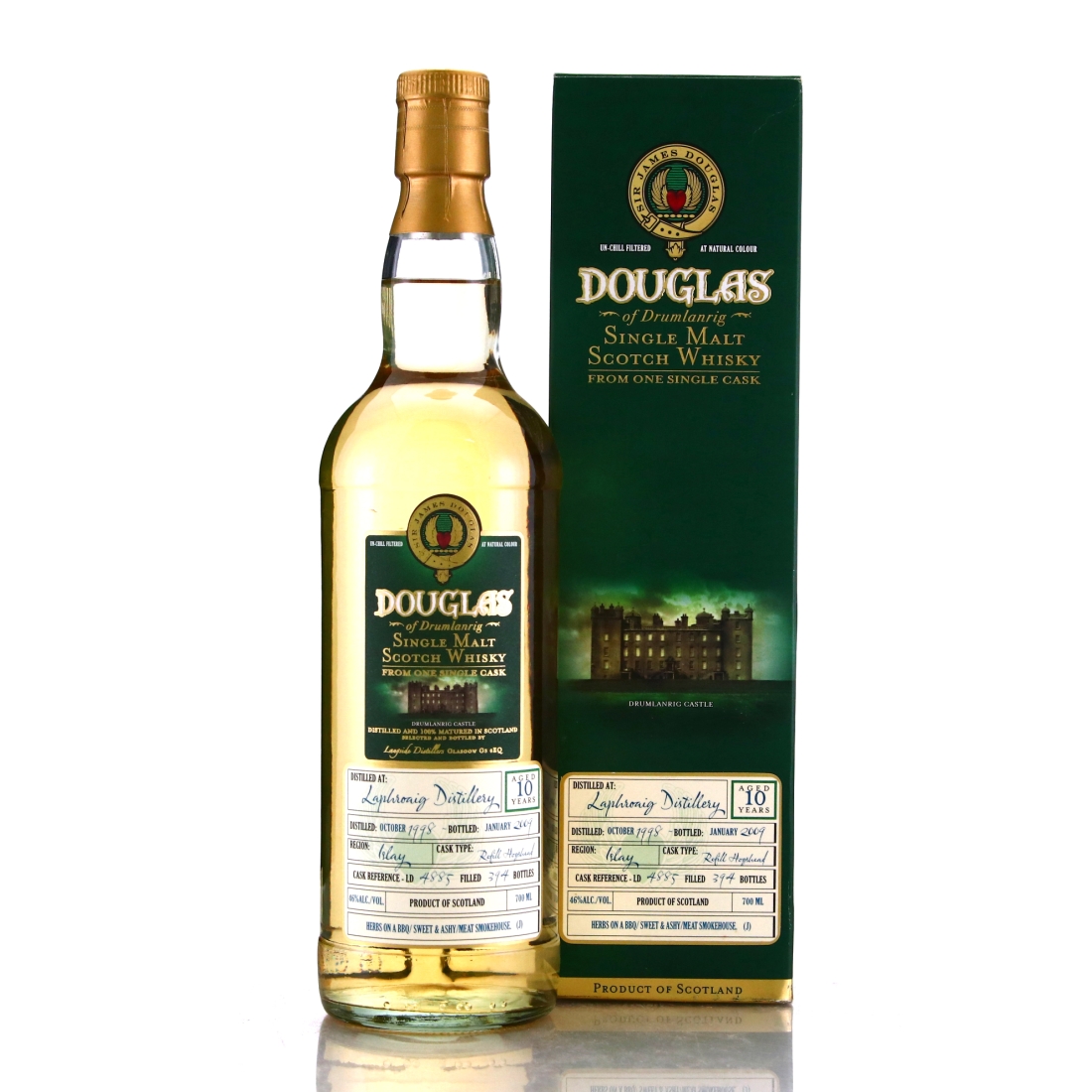Laphroaig 1998 Douglas of Drumlanrig 10 Year Old