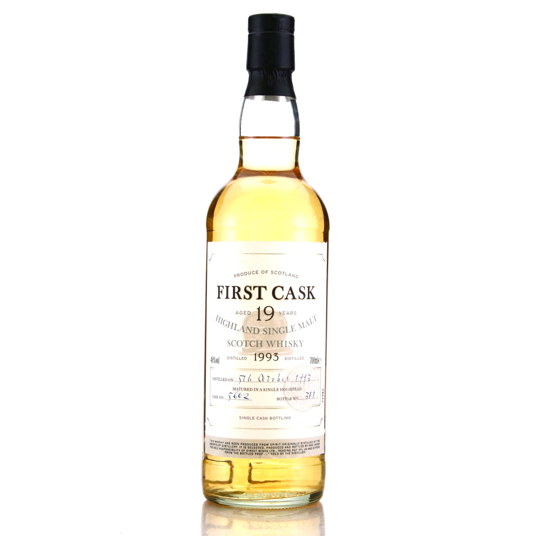 Aberfeldy 1993 First Cask 19 Year Old
