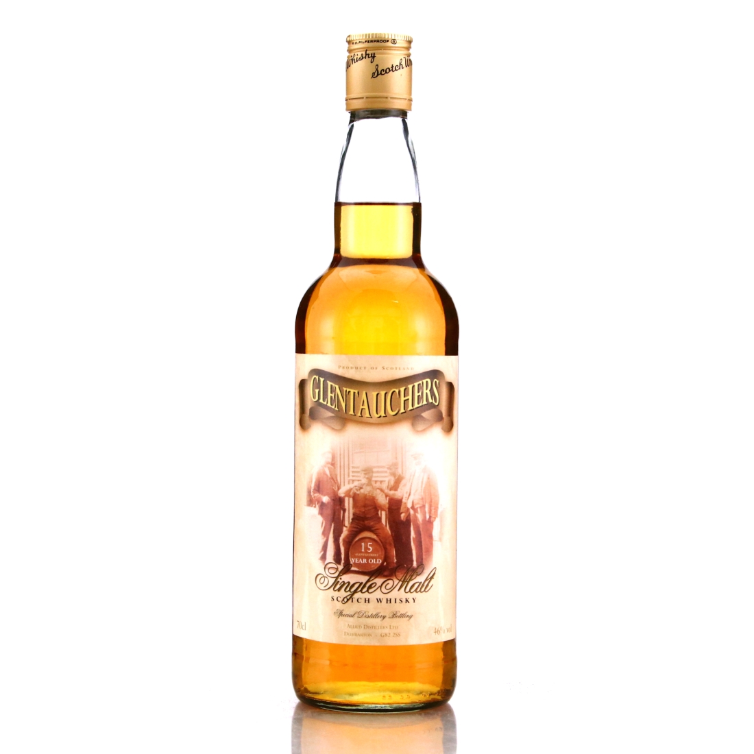 Glentauchers 15 Year Old Allied Distillers 2000