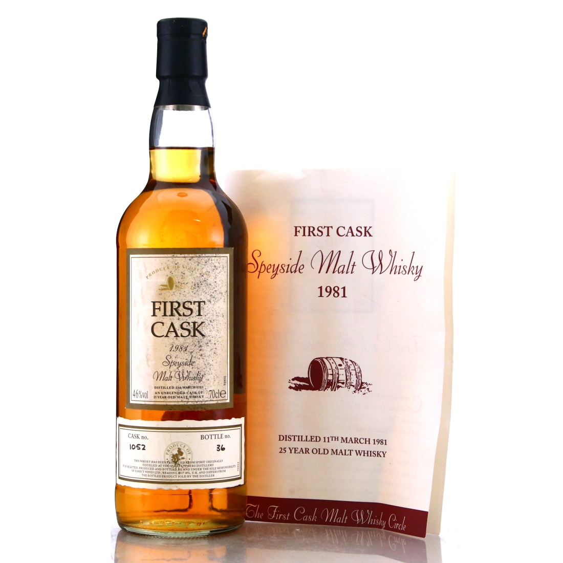 Glentauchers 1981 First Cask 25 Year Old