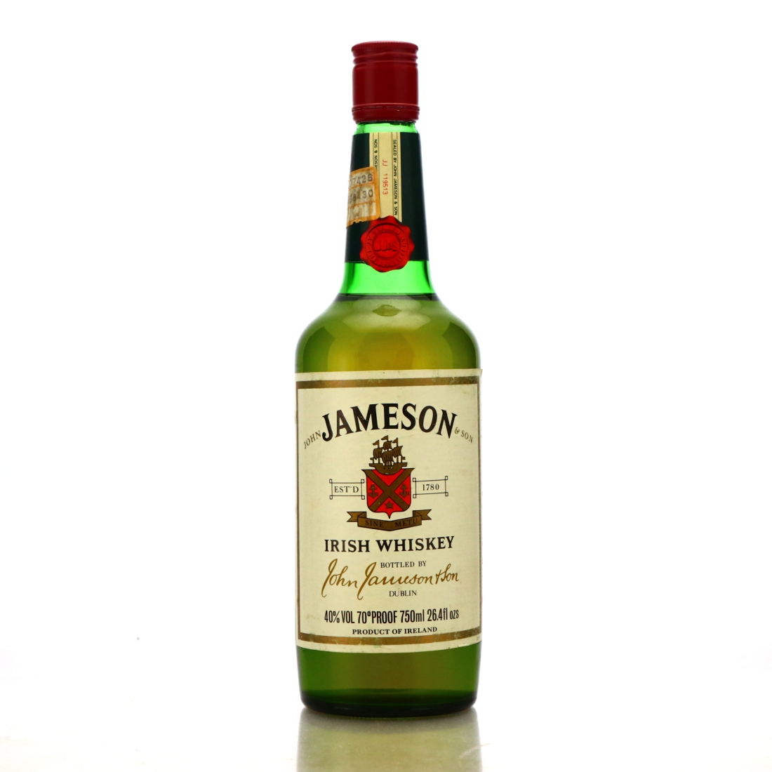 Jameson Irish Whiskey early 1980s