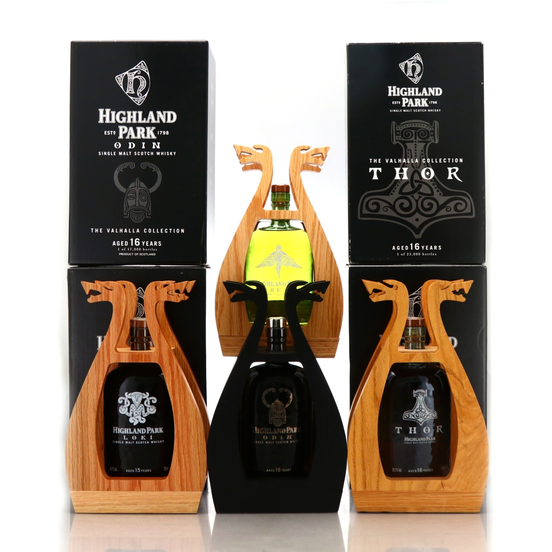 Highland Park Valhalla Collection 4 x 70cl