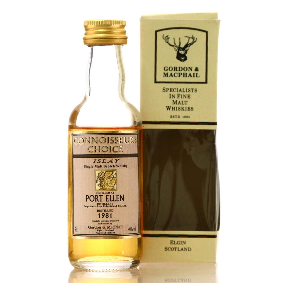 Port Ellen 1981 Gordon and MacPhail Miniature