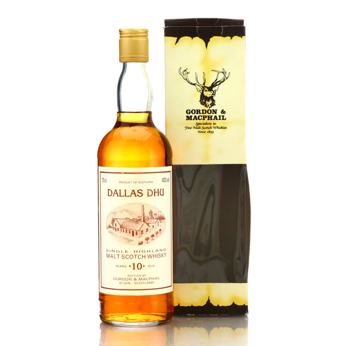 Dallas Dhu 10 Year Old Gordon and MacPhail 1990s