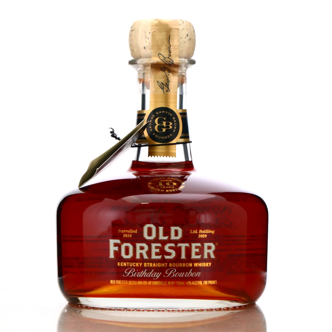Old Forester 2010 Birthday Bourbon 2020 Release