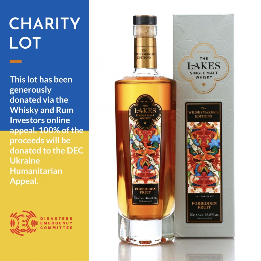 Lakes Whiskymaker's Editions Forbidden Fruit / TWS - WARI Charity Lot