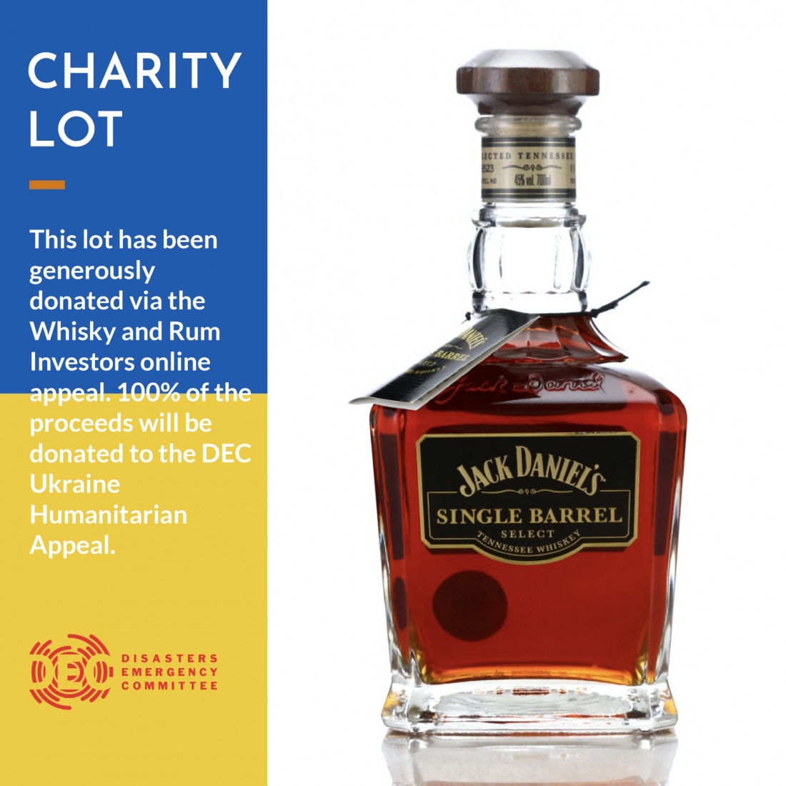 Jack Daniel's Single Barrel Select 2014 70cl - WARI Charity Lot