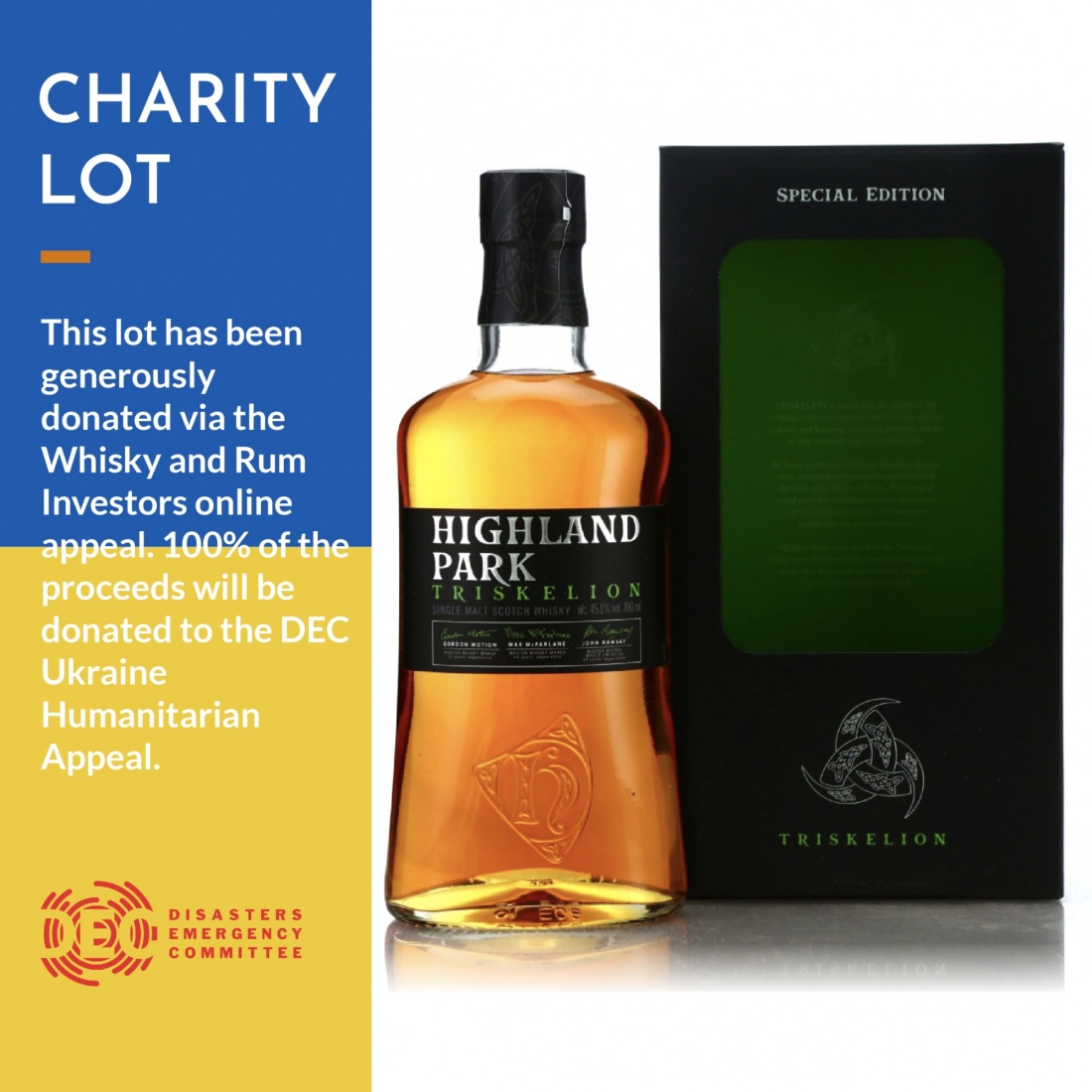 Highland Park Triskelion - WARI Charity Lot