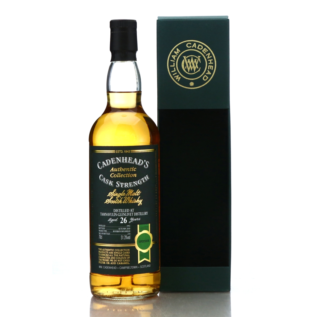 Tamnavulin 1992 Cadenhead's 26 Year Old
