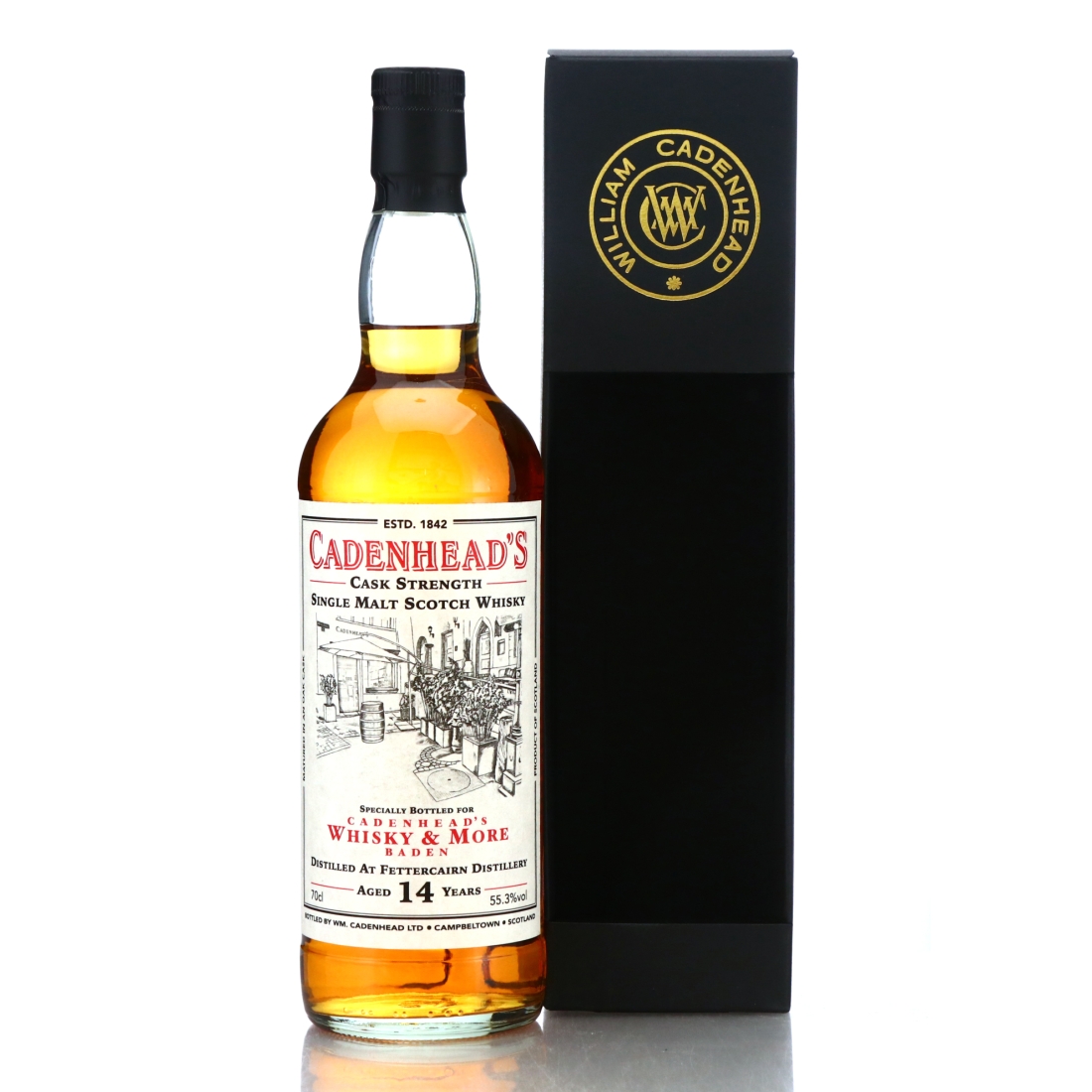 Glen Scotia 1992 Cadenhead's 26 Year Old / Edinburgh Shop