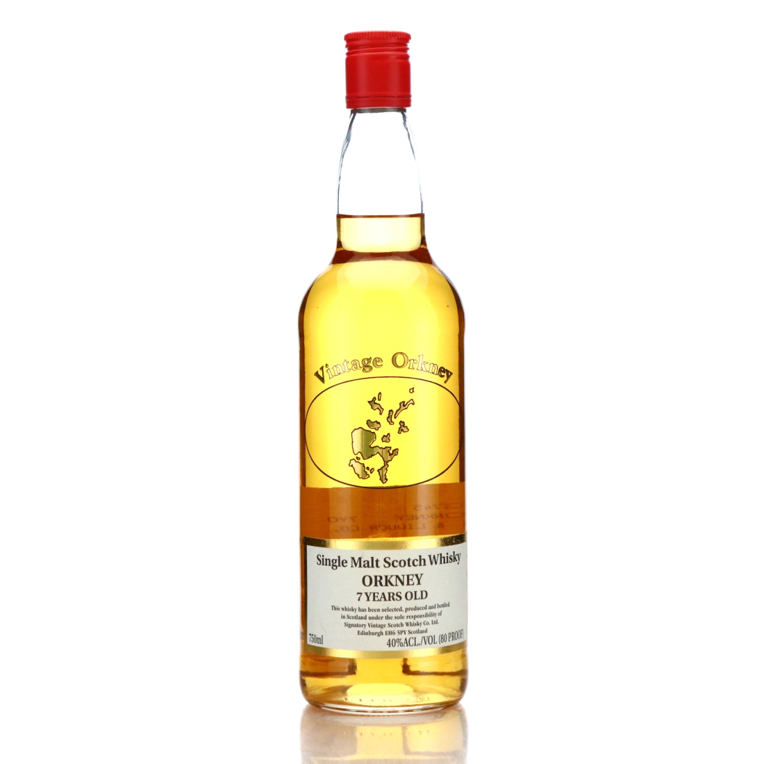 Orkney Single Malt 7 Year Old Signatory Vintage 75cl / US Import