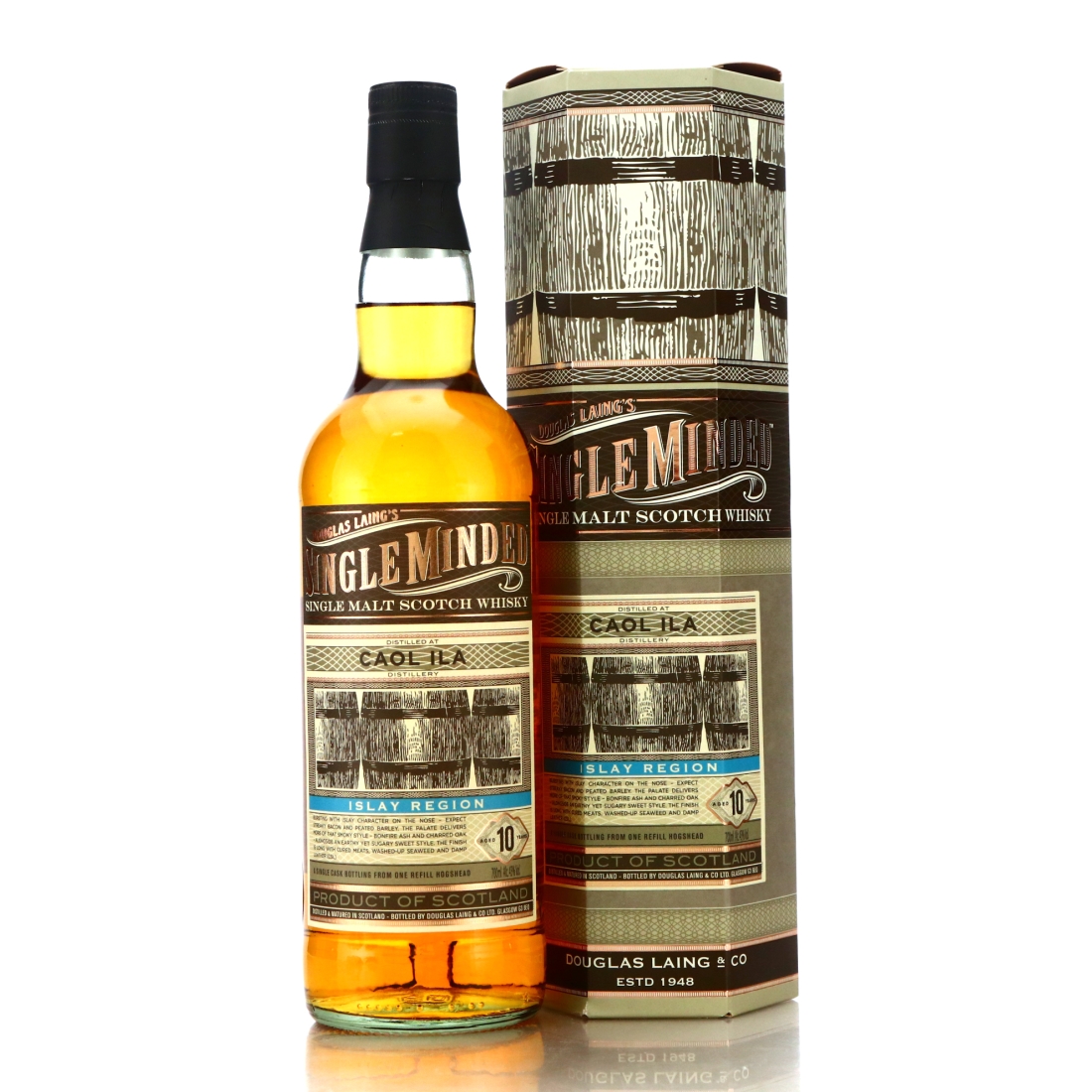 Caol Ila 10 Year Old Douglas Laing Single Minded