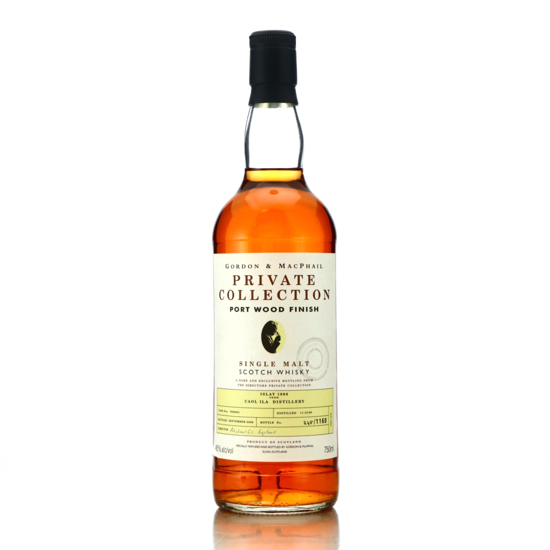 Caol Ila 1998 Gordon and MacPhail Private Collection 75cl / Port Finish