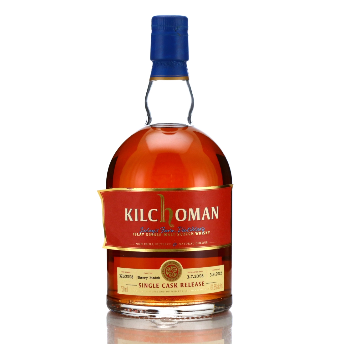Kilchoman 2008 Single Sherry Cask Finish #321 75cl / US Import