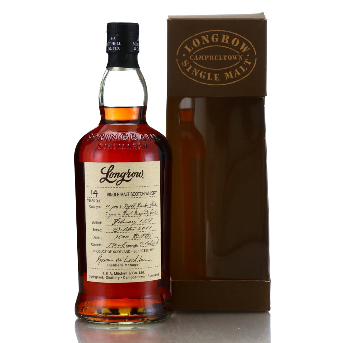 Longrow 1997 Burgundy Wood 14 Year Old 75cl / US Import