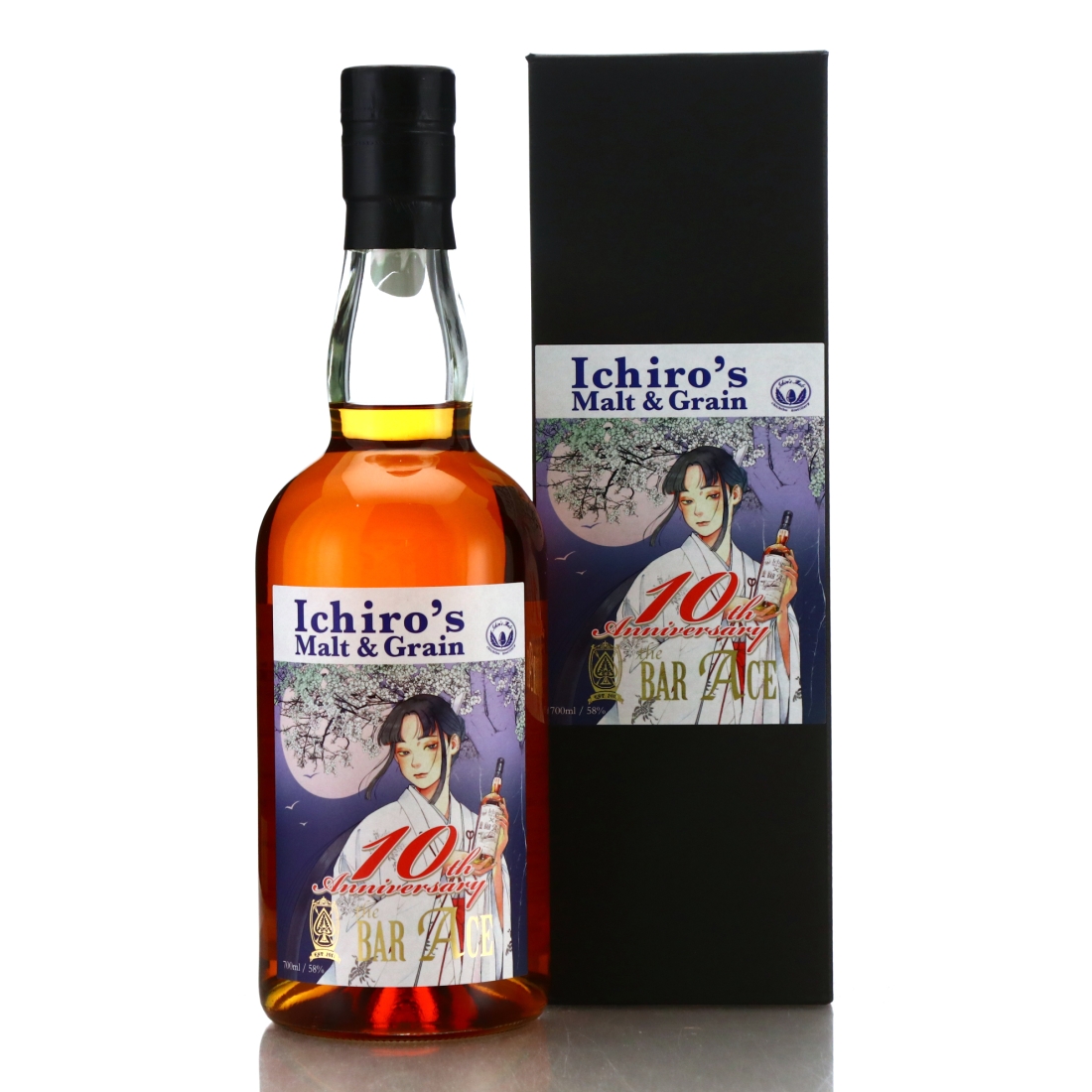 Ichiro's Malt and Grain Single Cask #12475 / Bar Ace