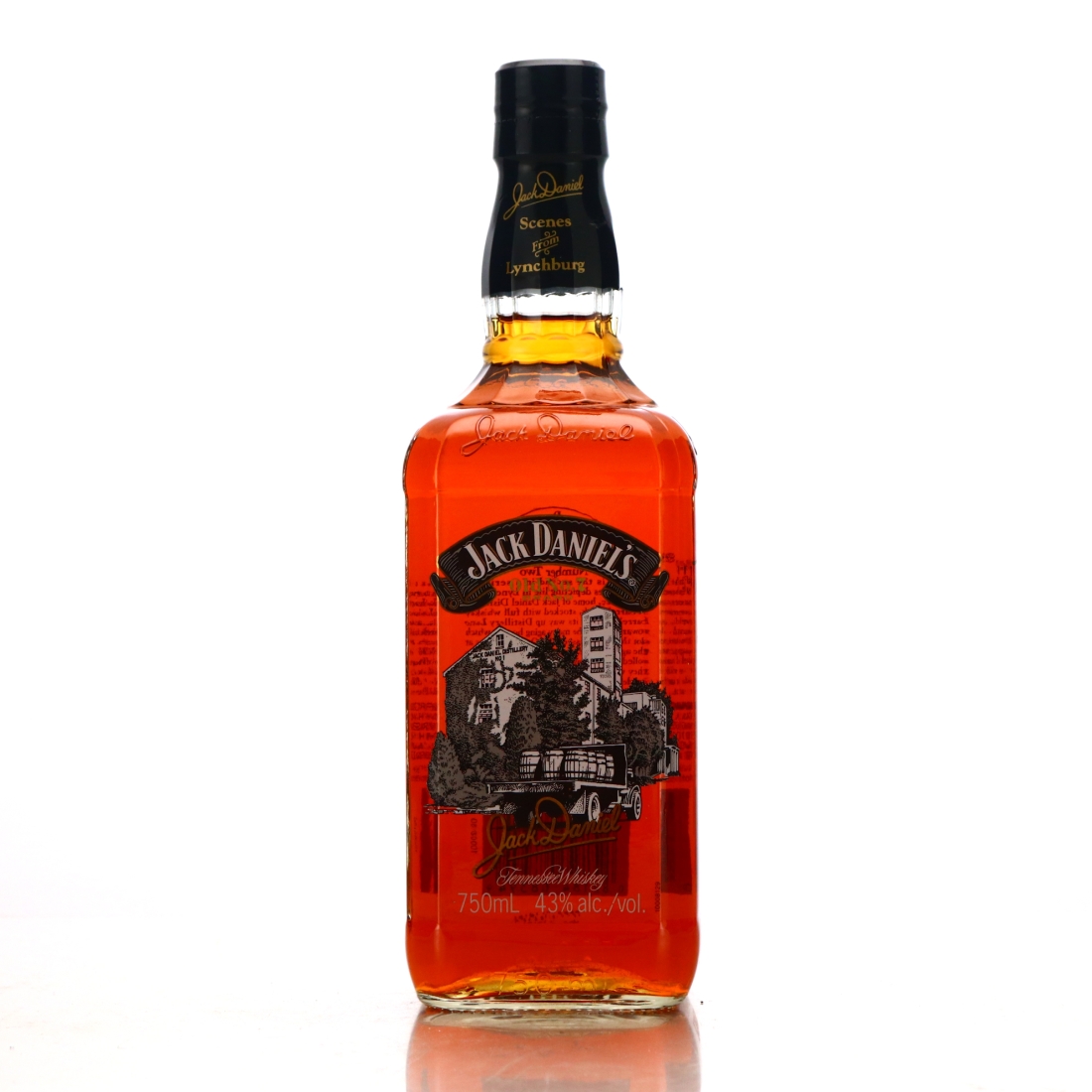 Jack Daniel's Old No.7 86 Proof / Scenes from Lynchburg #2 - Signed by Frank Bobo