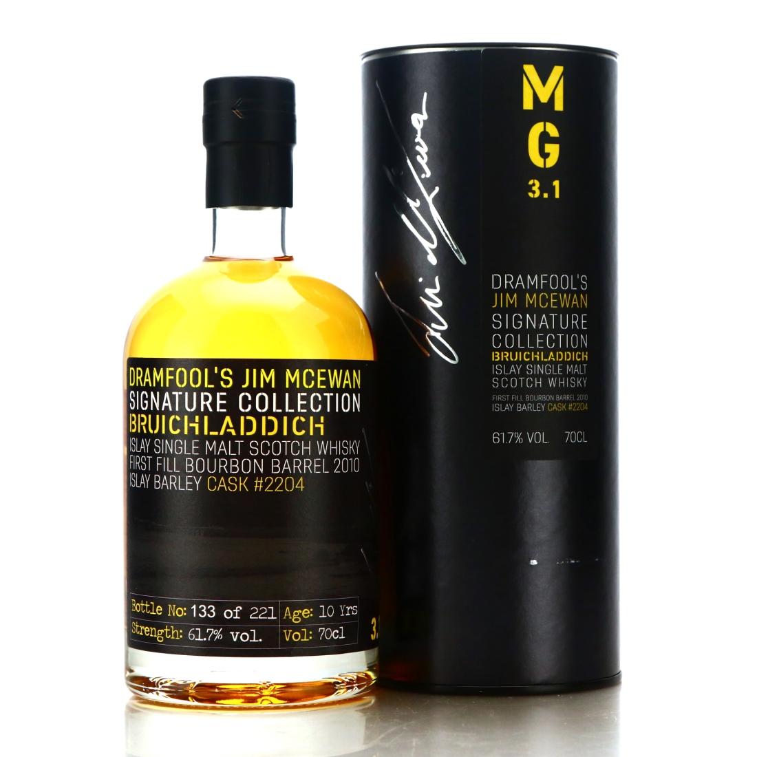 Bruichladdich 2010 Dramfool 10 Year Old Jim McEwan Signature Collection 3.1
