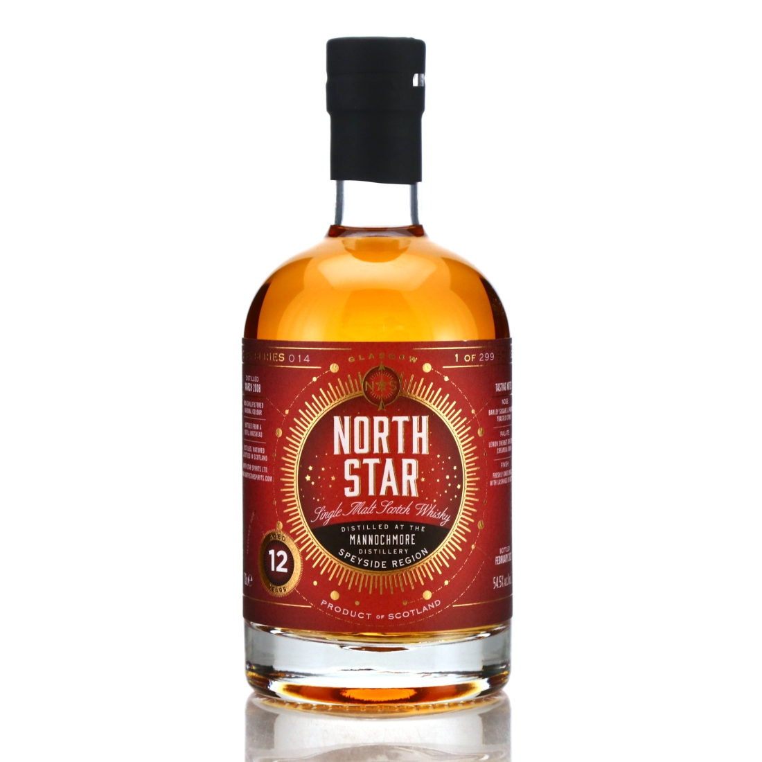 Mannochmore 2008 North Star 12 Year Old