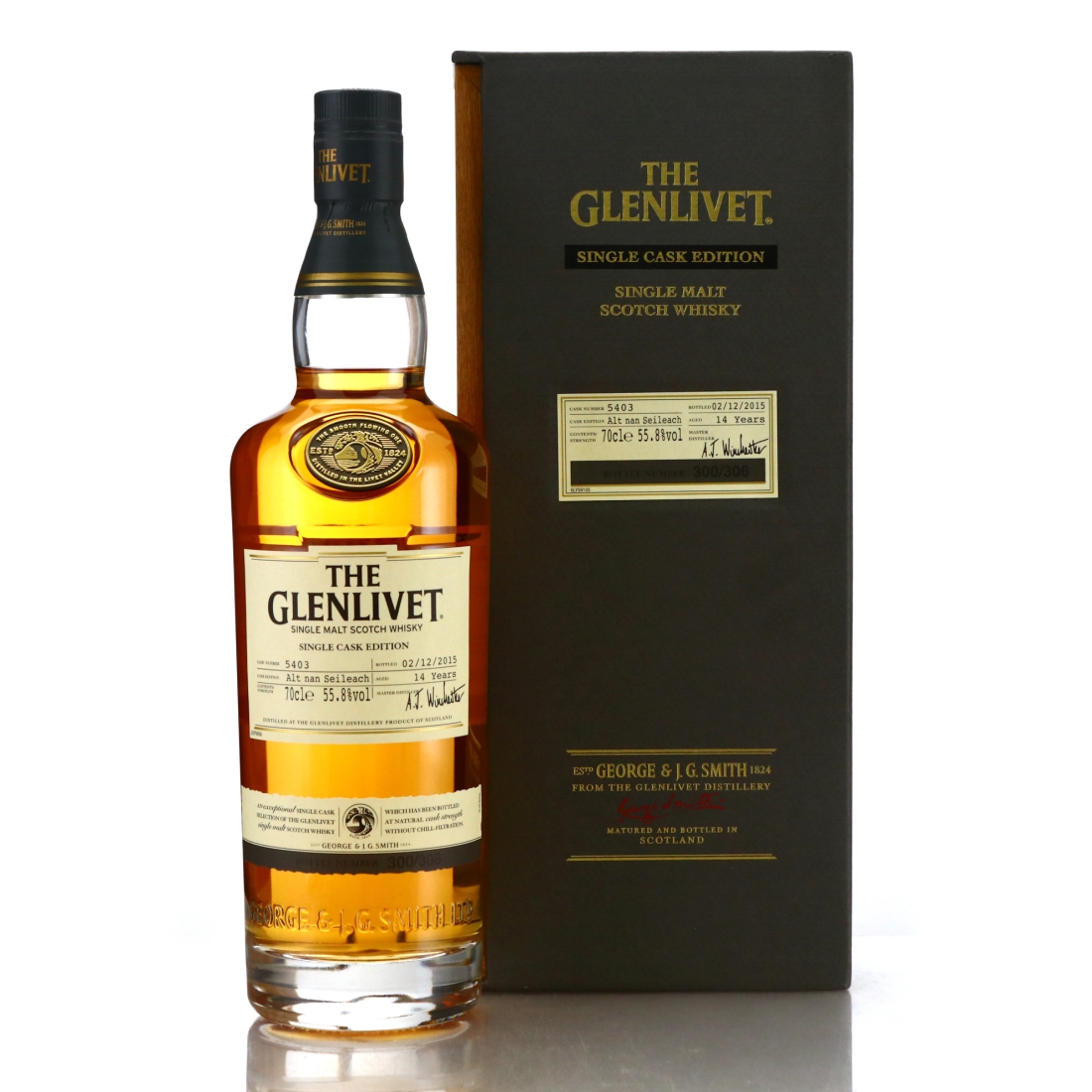Glenlivet 14 Year Old Single Cask #5403 / Alt nan Seileach
