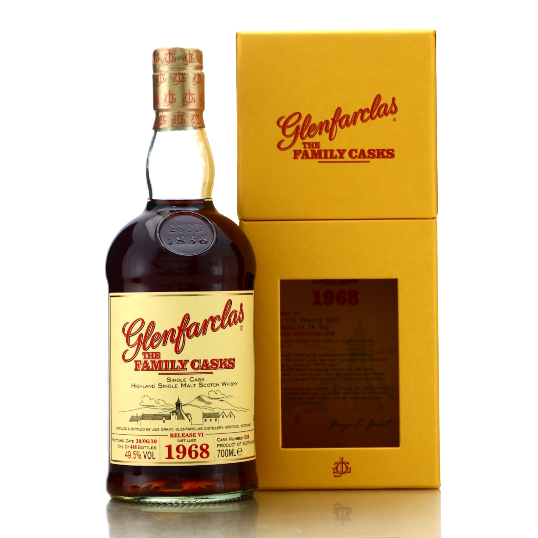 Glenfarclas 1968 Family Cask #534 / Release VI
