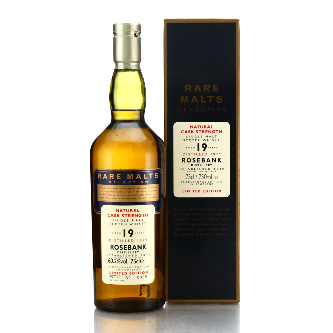 Rosebank 1979 Rare Malts 19 Year Old 75cl / 60.2%