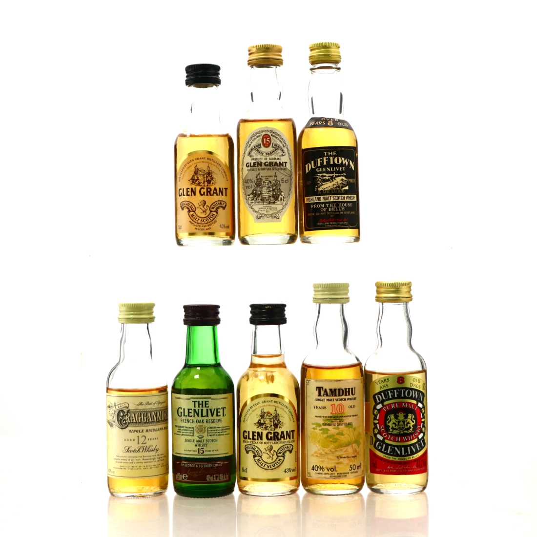 Speyside Single Malt Miniatures x 8