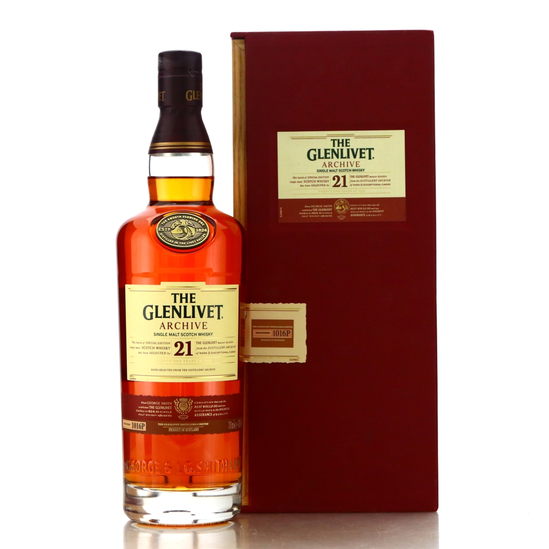 Glenlivet Archive 21 Year Old Batch #1016P
