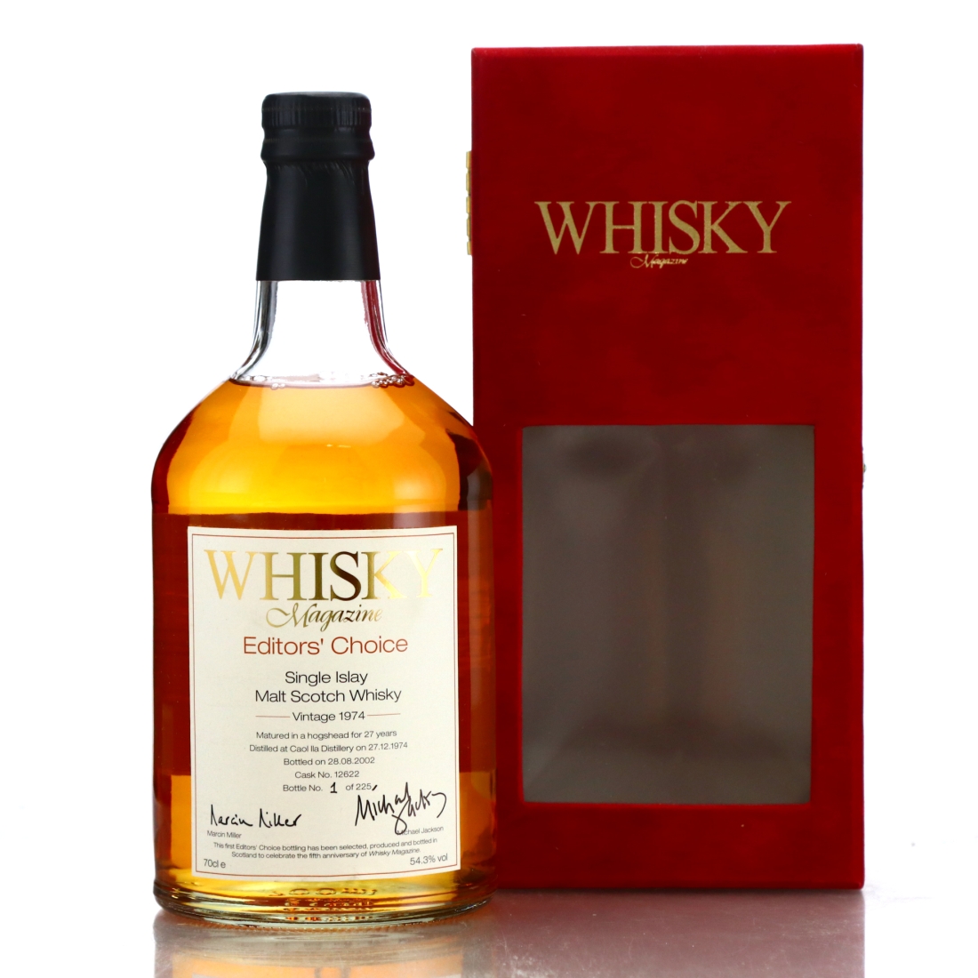 Caol Ila 1974 Signatory Vintage 27 Year Old / Whisky Magazine Editors' Choice - Bottle No.1