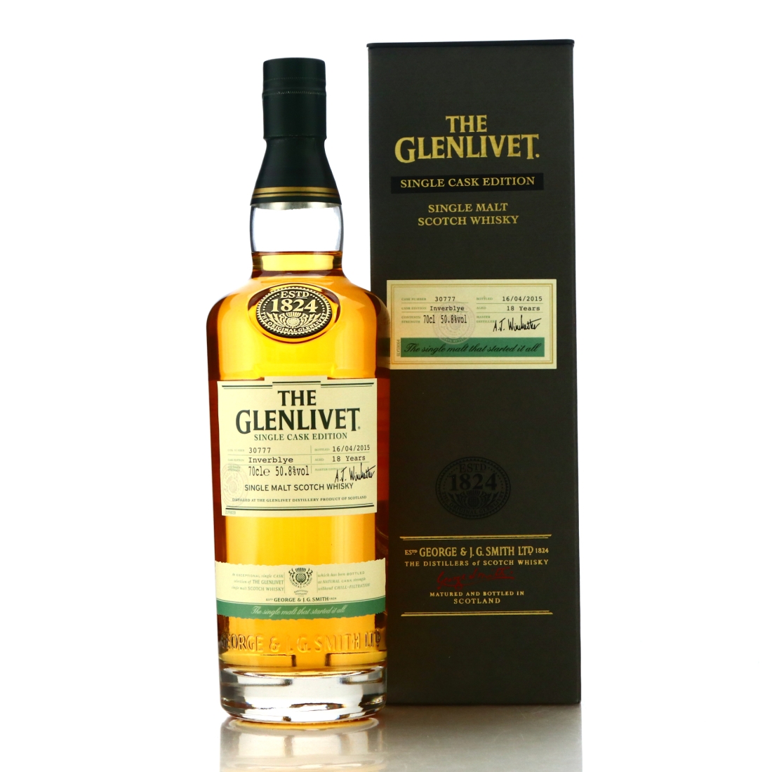 Glenlivet 18 Year Old Single Cask #30777 / Inverblye