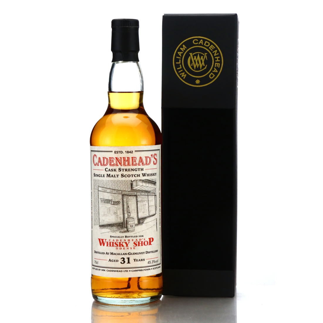 Macallan 1989 Cadenhead's 31 Year Old / Odense Shop