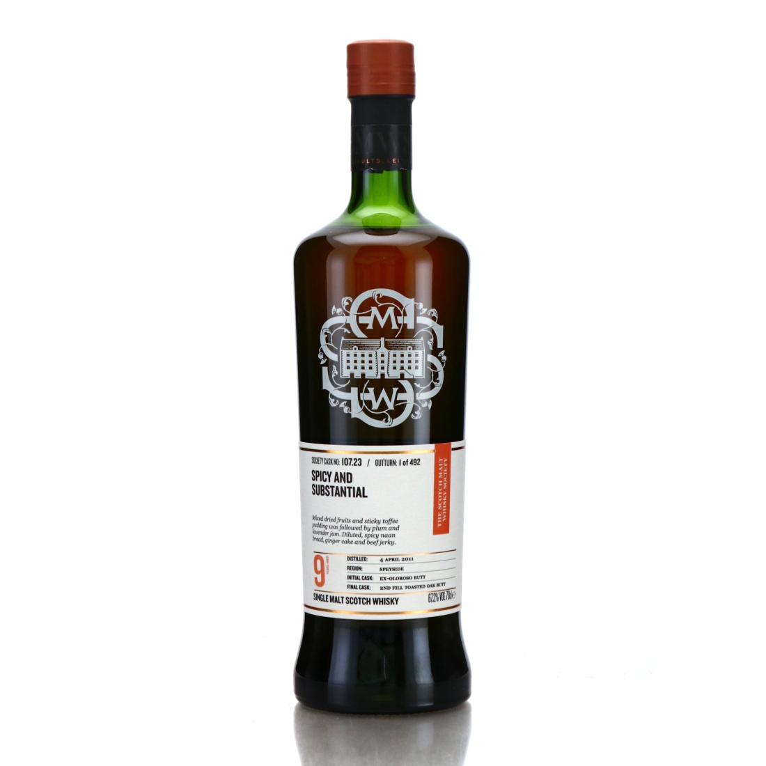 Glenallachie 2011 SMWS 9 Year Old 107.23