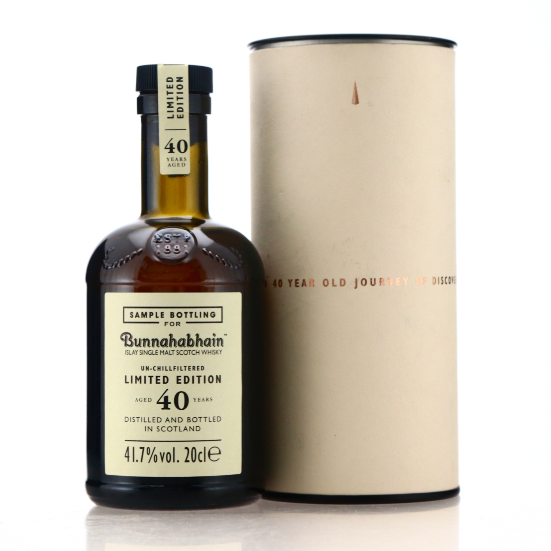 Bunnahabhain 40 Year Old Limited Edition 20cl