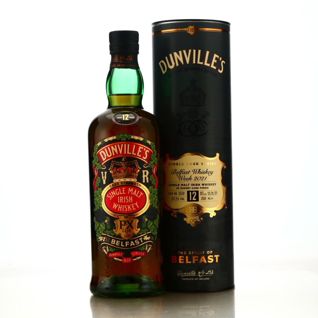Dunville's VR 12 Year Old Single PX Cask Finish Single Malt #1330 / Belfast Whisky Week