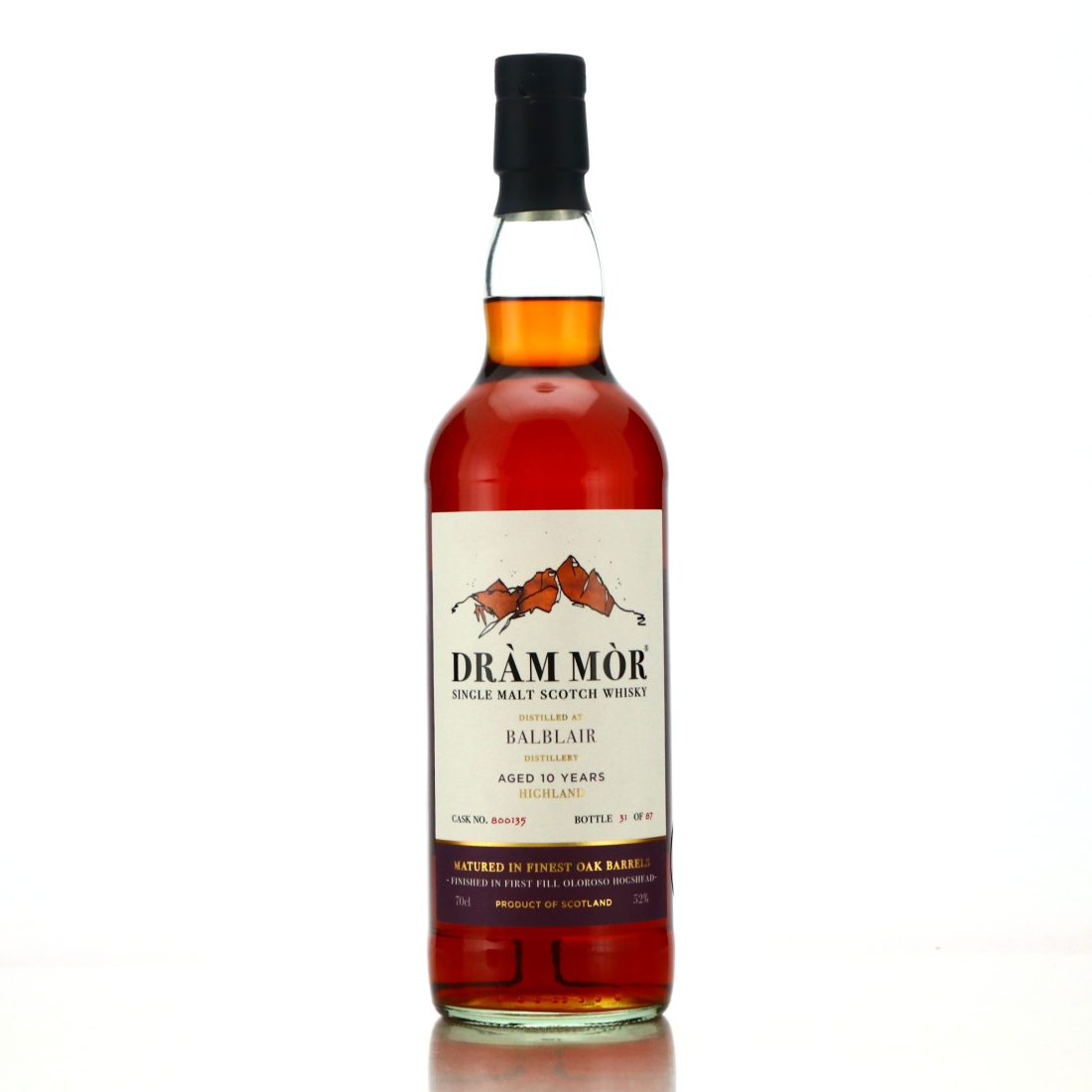 Balblair 10 Year Old Dram Mor