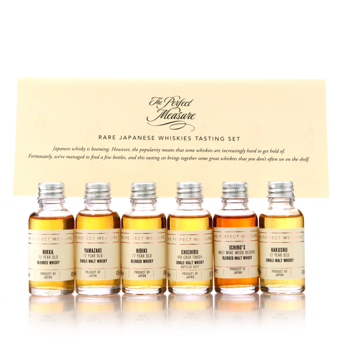 Rare Japanese Whisky Samples x 6