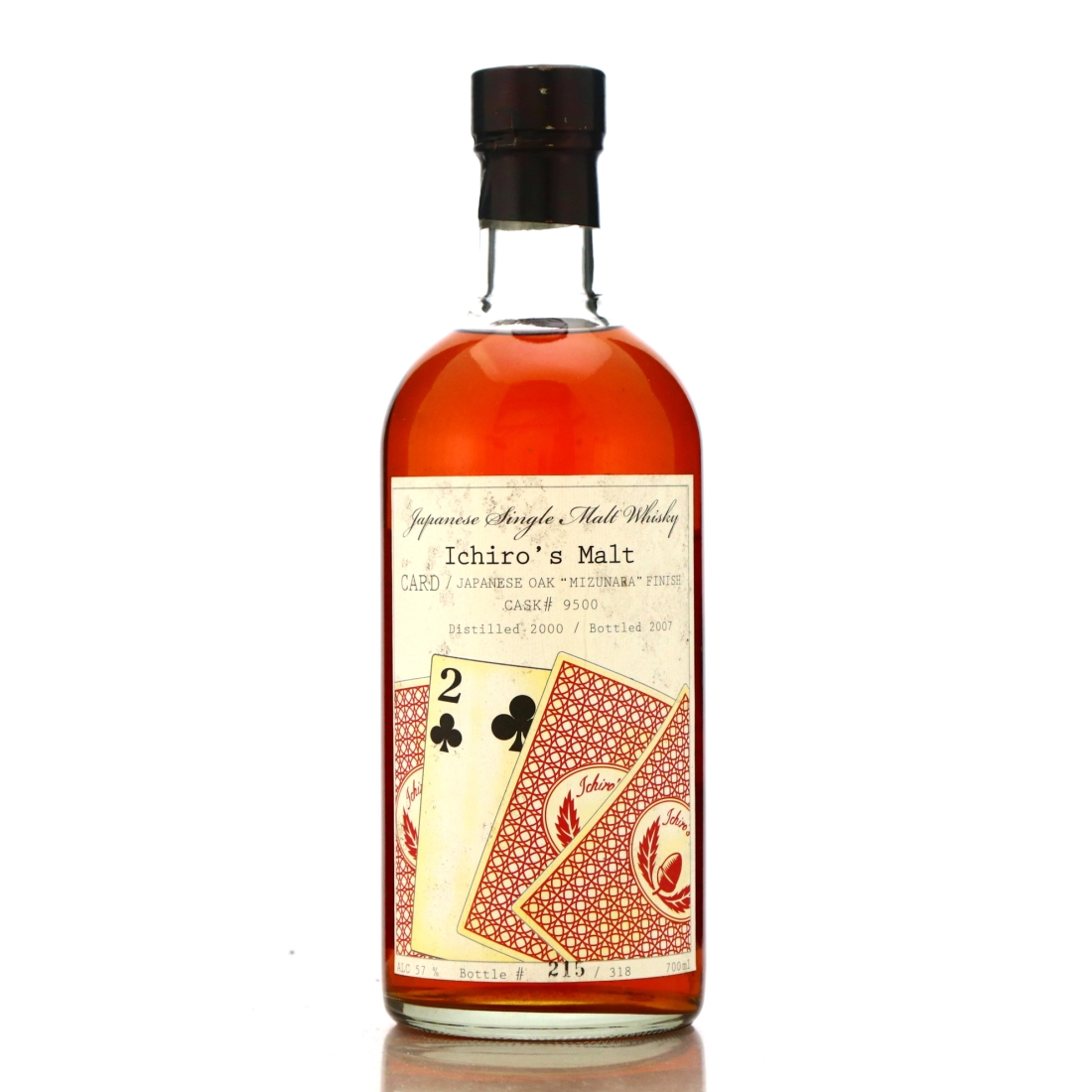 Image for Hanyu 2000 Ichiro's Malt Card Series - Two of Clubs