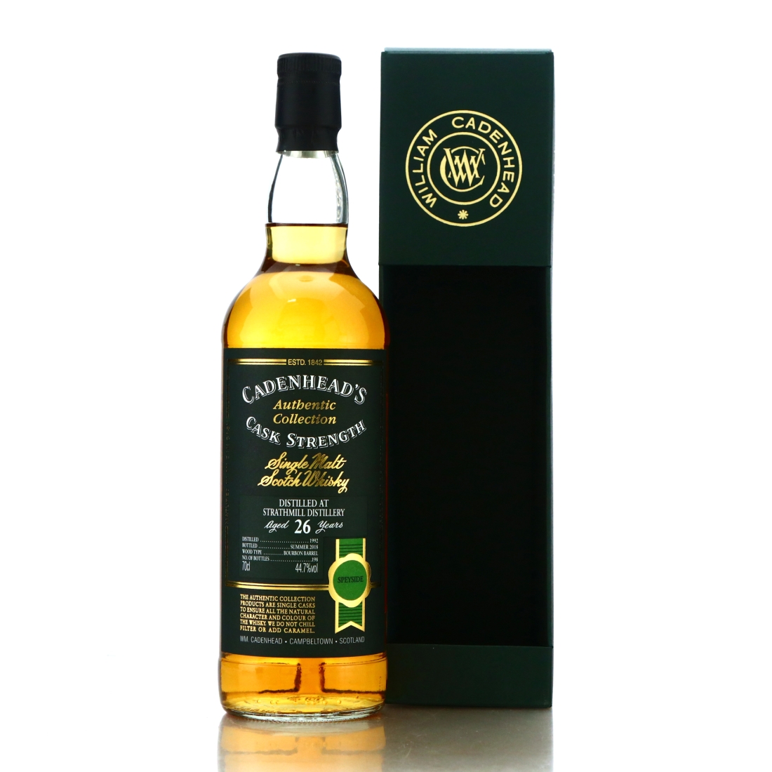 Strathmill 1992 Cadenhead's 26 Year Old