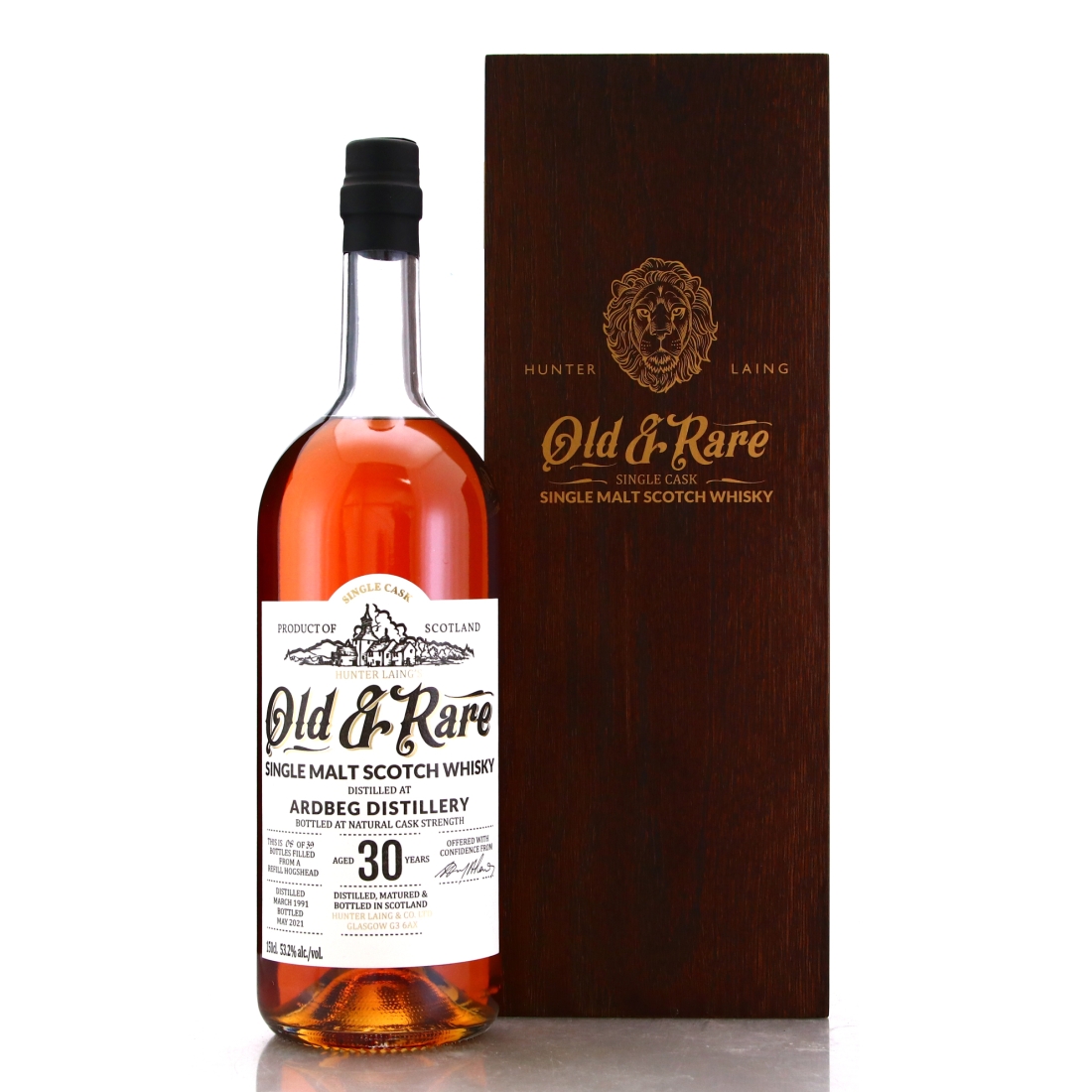 Ardbeg 1991 Hunter Laing 30 Year Old 1.5 Litre / Old and Rare