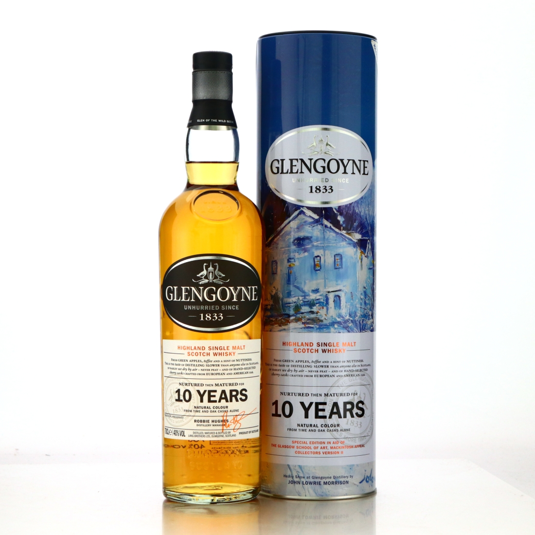Glengoyne 10 Year Old Glasgow School of Art Mackintosh Appeal / Winter